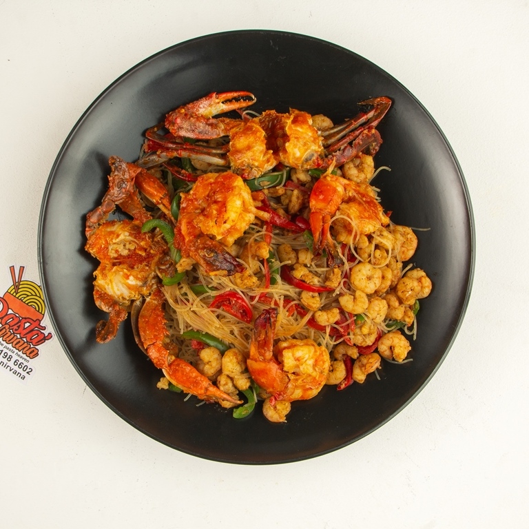 Seafood vermicelli
