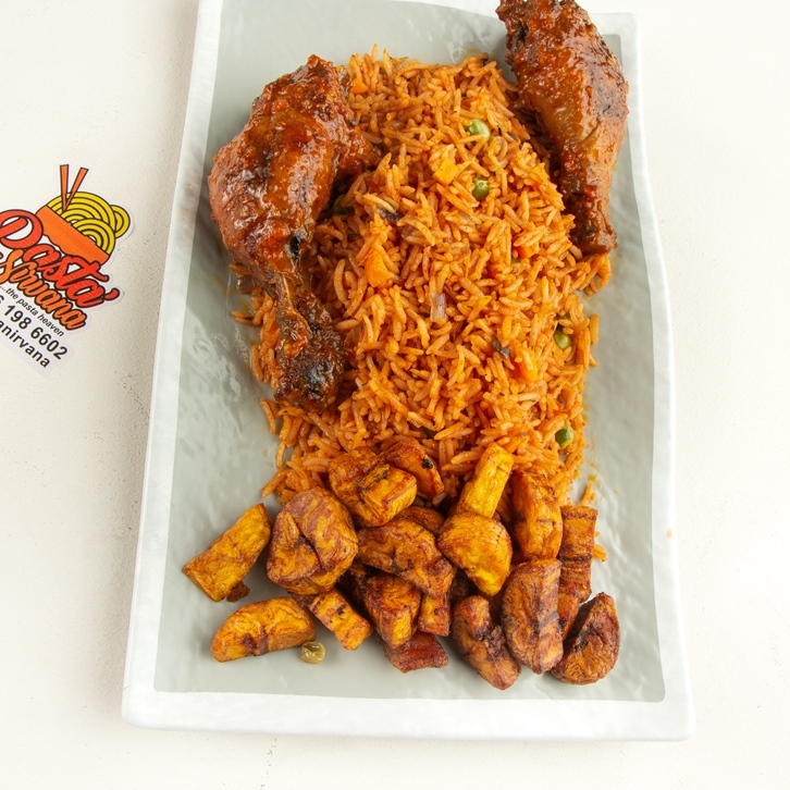Jollof Rice with chicken