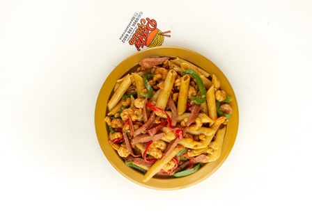 Shrimps penne pasta jumbo